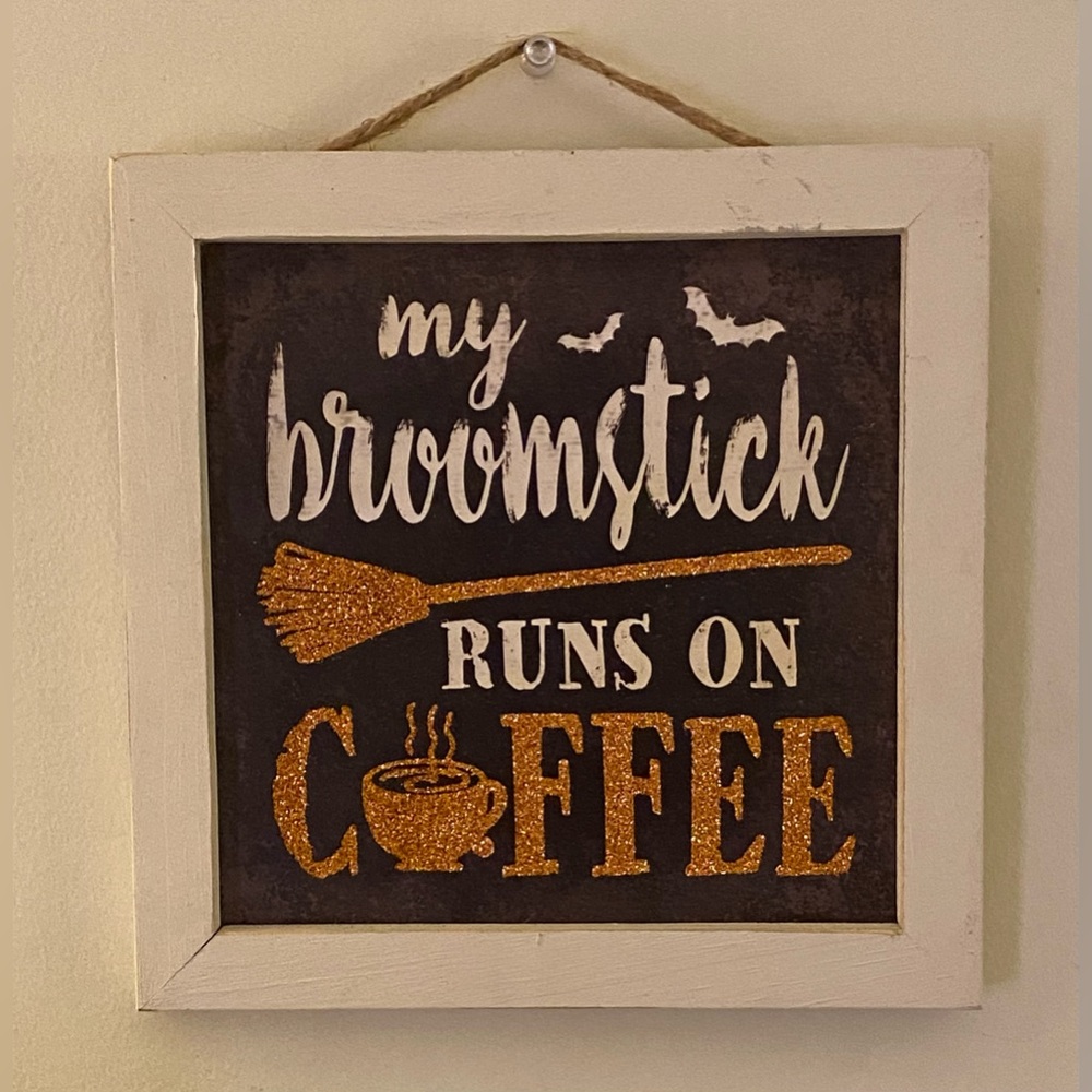 Halloween Coffee Station Wall Art